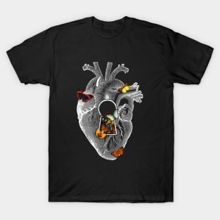 Heart Spring Butterfly by Tobe Fonseca T-Shirt